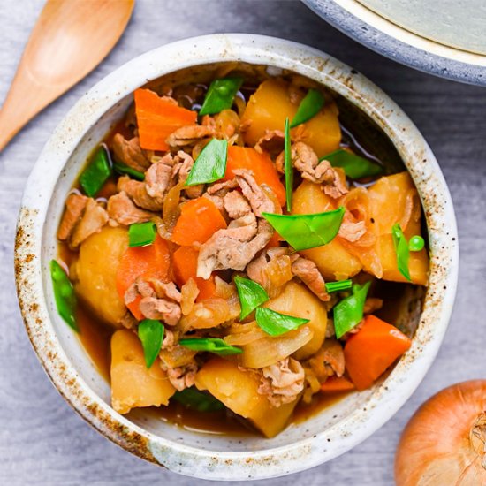 Japanese Nikujaga Meat Stew