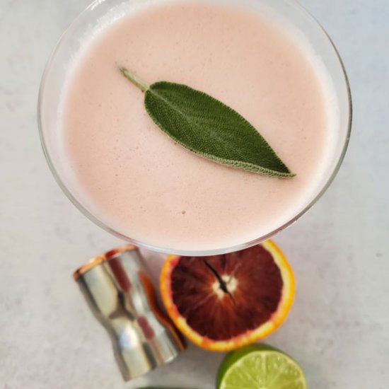 Blood Orange Gin Sour