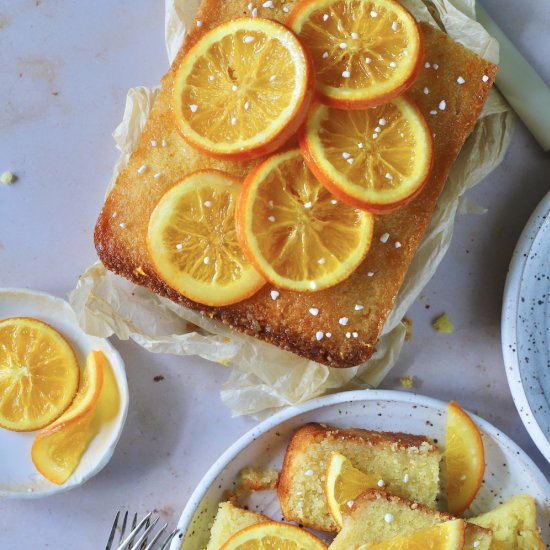 Orange Almond Cake