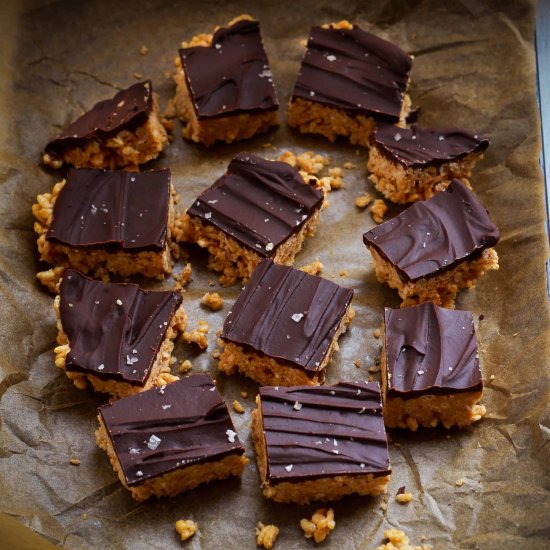 Peanut Butter Rice Crispy Bars