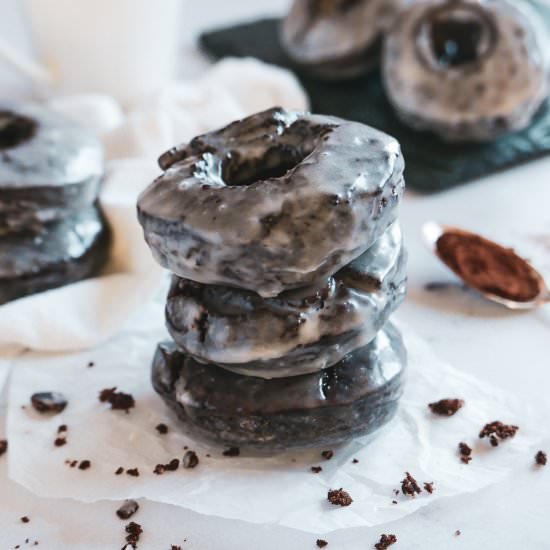 Chocolate Old Fashioned Donuts