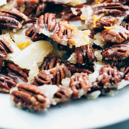 Orange Toasted Pecan Topping