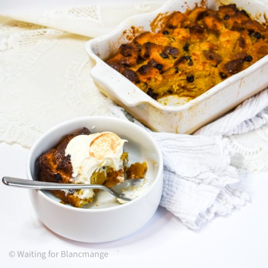 Eggnog Bread Pudding