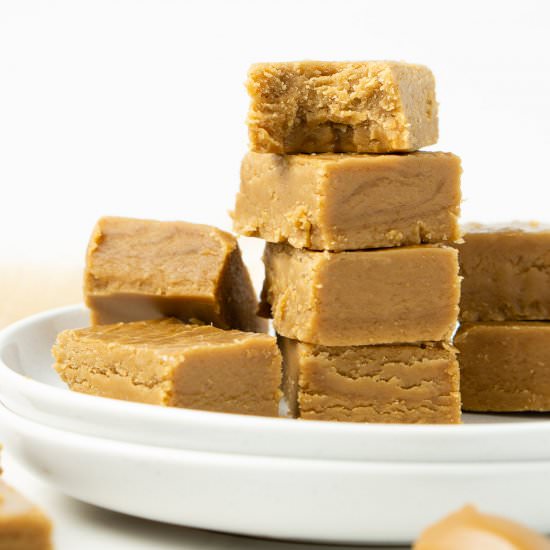 Vegan Biscoff Fudge