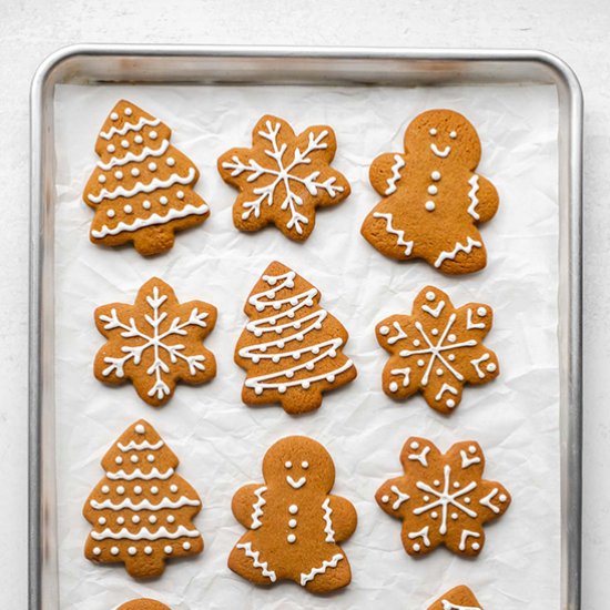 Soft Gingerbread Cookies