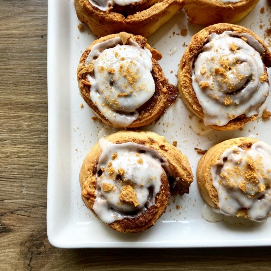 Gorgeous gingerbread buns