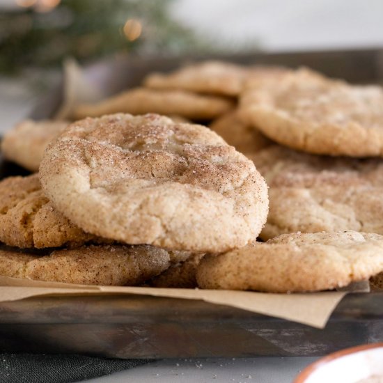 Gluten-free Snickerdoodle Cookies