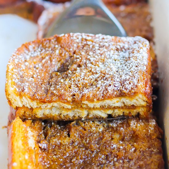 Stuffed Gingerbread French Toast