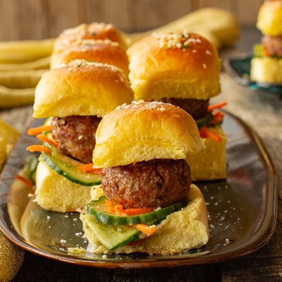 Mini Meatball Sliders