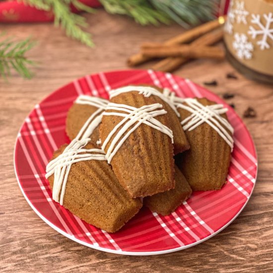 Gingerbread Madeleines