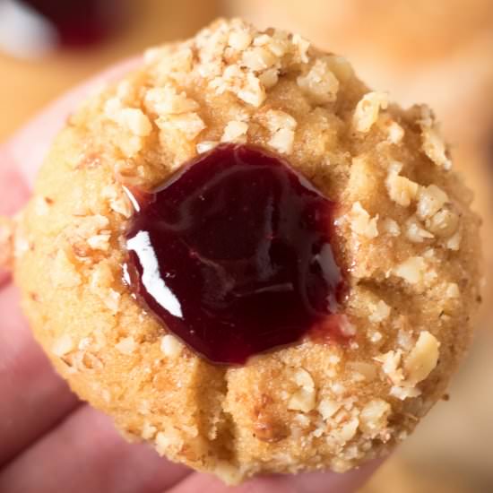 Perfect Jam Thumbprint Cookies