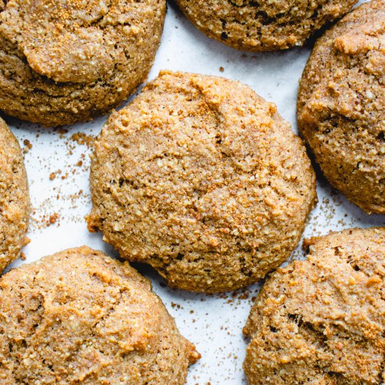 Gluten Free Gingersnap Cookies