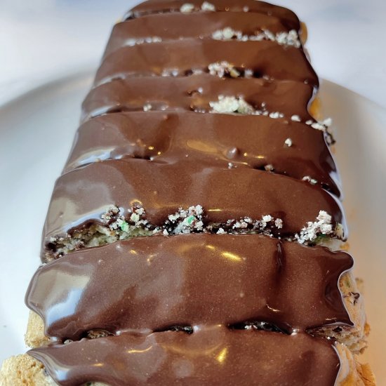 Thin Mint Sugar Cookie Bread