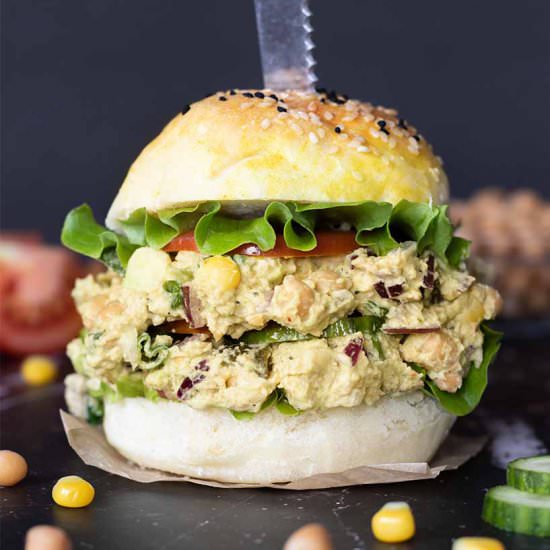 Chickpea Vegan Tuna Salad Recipe