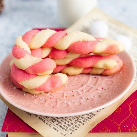 Candy Cane Cookies