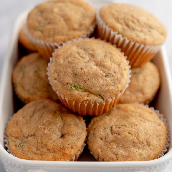 Gluten Free Zucchini Muffins