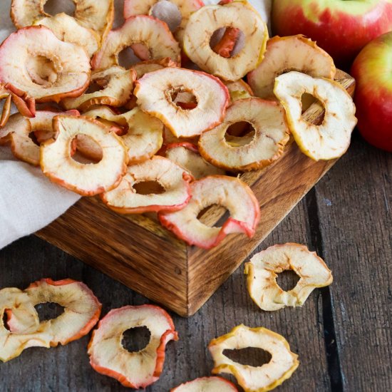 Oven Dried Apple Slices