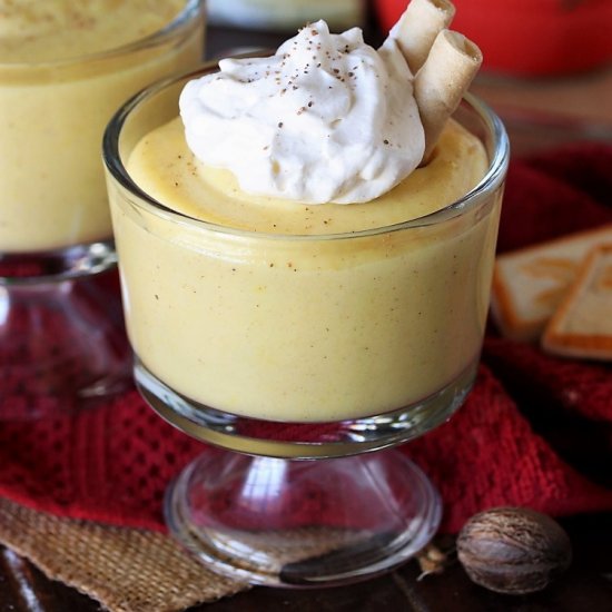 Easy Instant Eggnog Pudding