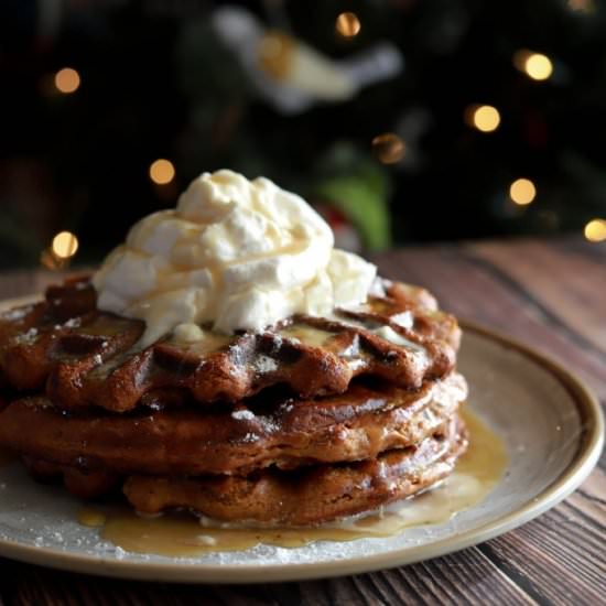 Gingerbread Waffles