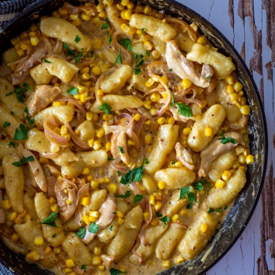 Chicken & Corn Gnocchi