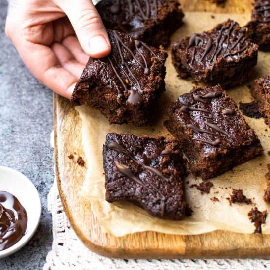 Vegan Mince Pie Brownies