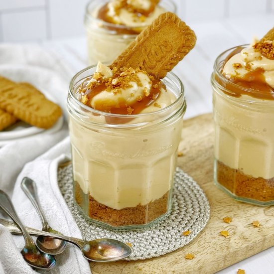 Mini Biscoff Cheesecakes