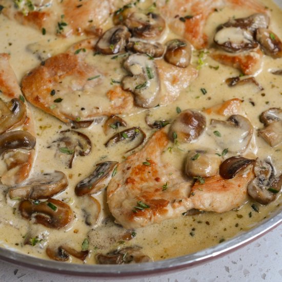 Chicken and Mushrooms