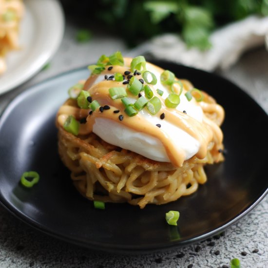 Yakisoba Breakfast Benedicts