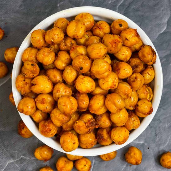 Crispy Air Fryer Chickpeas