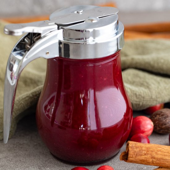 Simple Cranberry Syrup