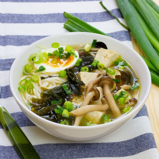 Miso soup with tofu