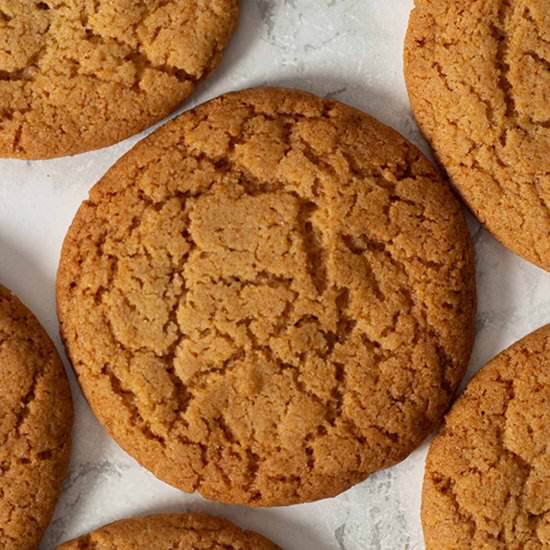 Vegan gingernut Biscuits