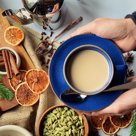 Masala Chai with Milk