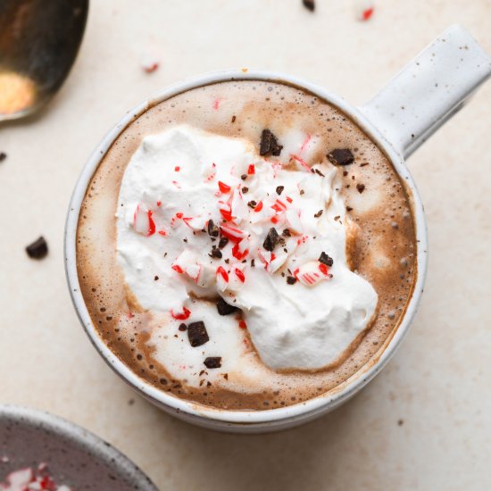 Peppermint Hot Chocolate