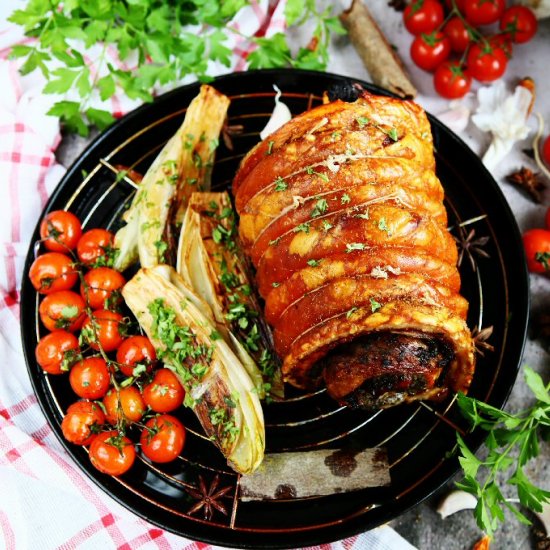 Asian Inspired Porchetta