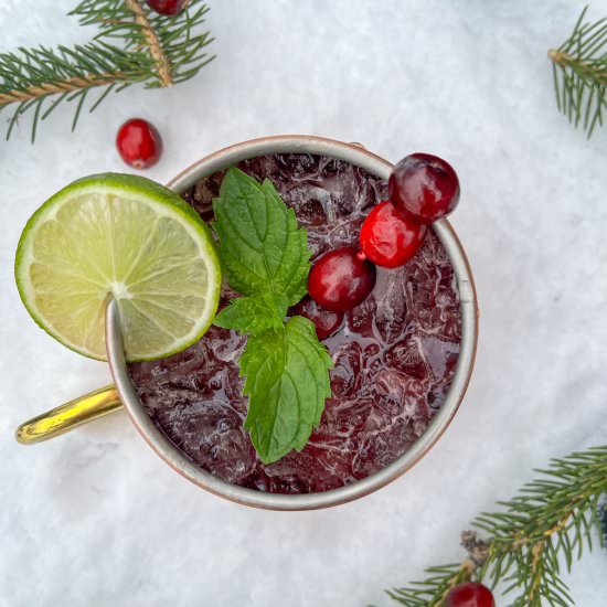 Sumac Cranberry Mule 3 Ways