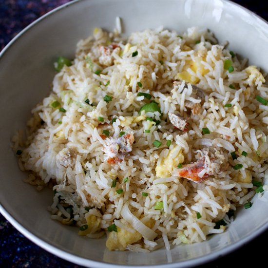 crab meat fried rice