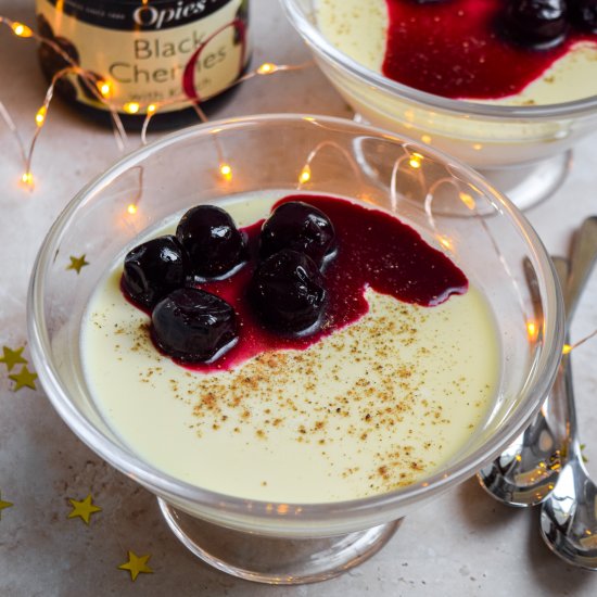 Eggnog Pann Cotta