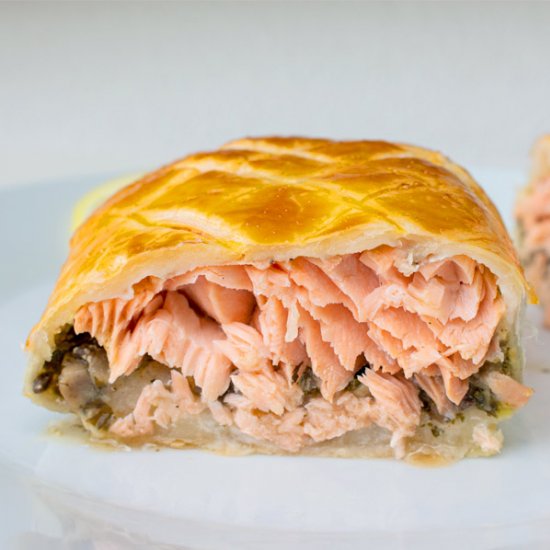 Salmon Wellington