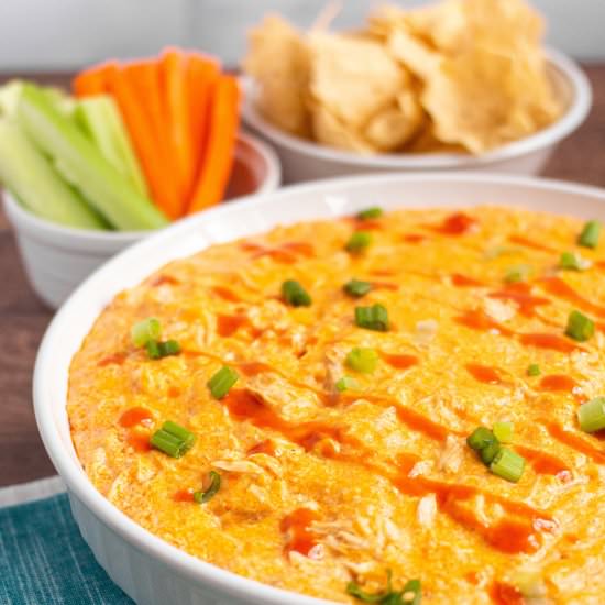 Instant Pot Buffalo Chicken Dip