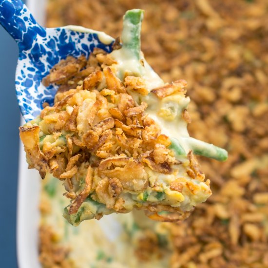 Vegan Green Bean Casserole