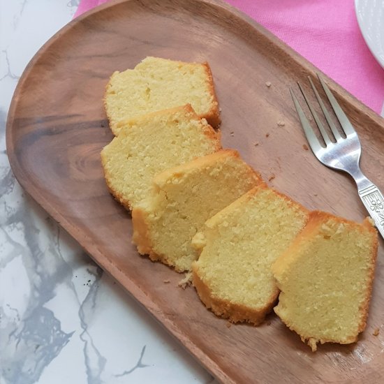 OLD FASHIONED BUTTER CAKE