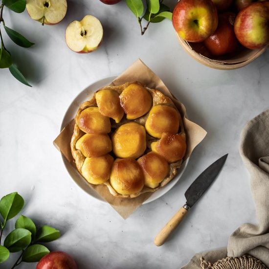 Vegan Apple Tarte Tatin