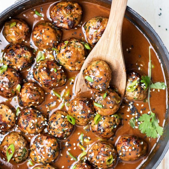 Asian Pork Meatballs