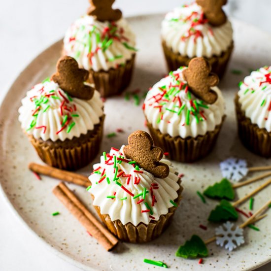 Chai Cupcakes Cream Cheese Frosting