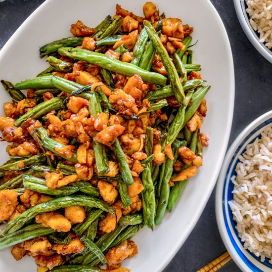 Air Fryer String Beans Chicken