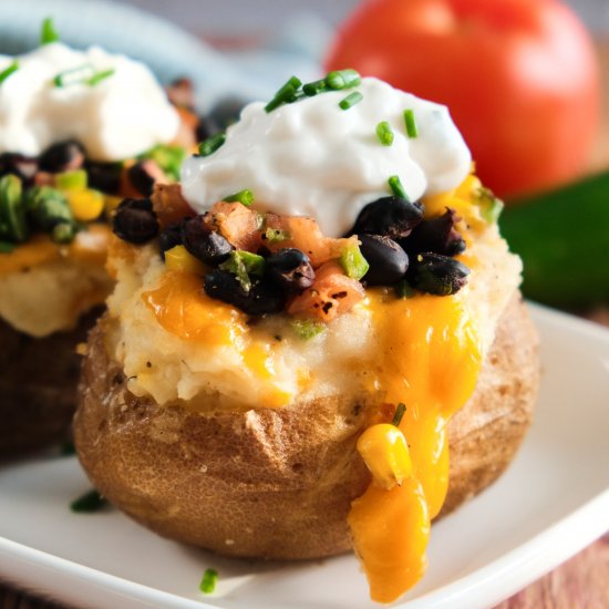 Vegan Tex-Mex Baked Potato