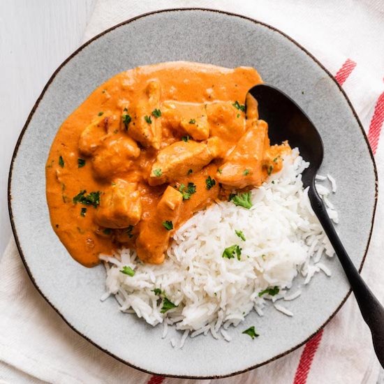 Brazilian Chicken Stroganoff