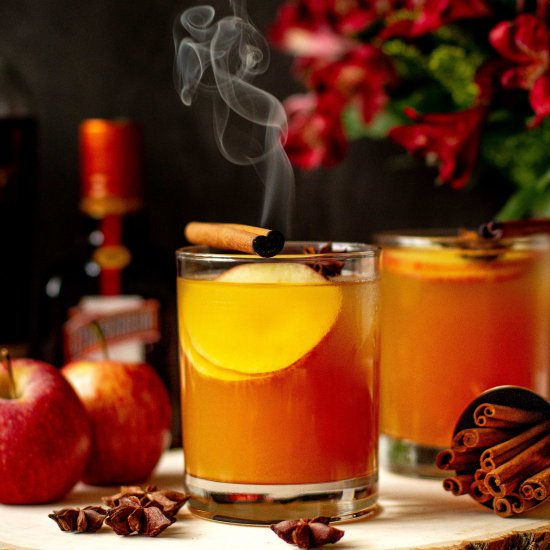 Rum Apple Cider Cocktail