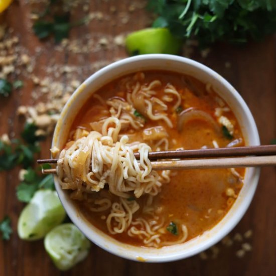 Thai Peanut Noodle Bowls